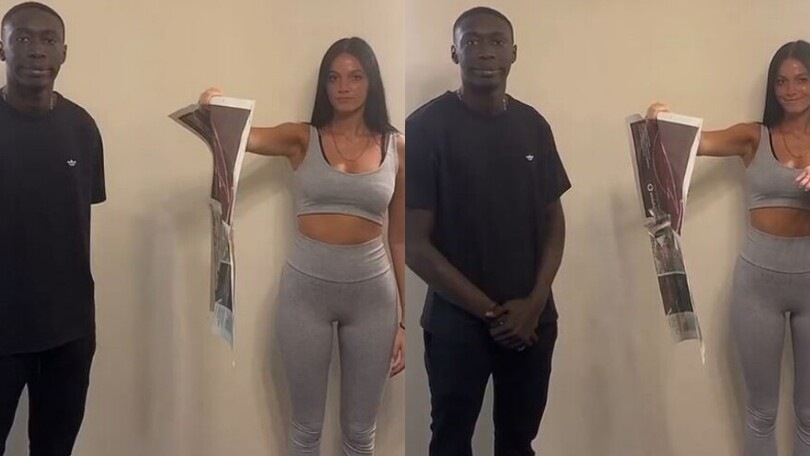 Lady Dybala e Khaby Lame: il video diventa virale!