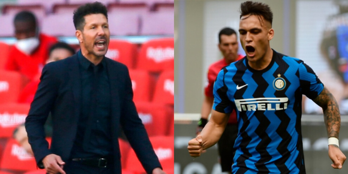 As: "Simeone rinnova con l'Atletico Madrid e richiede Lautaro"