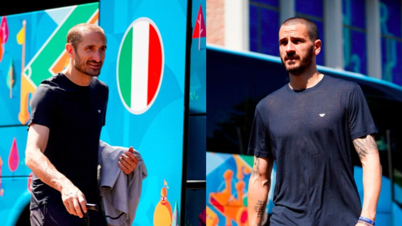 Italia partita per Roma: Chiellini e Bonucci concentrati per la Svizzera