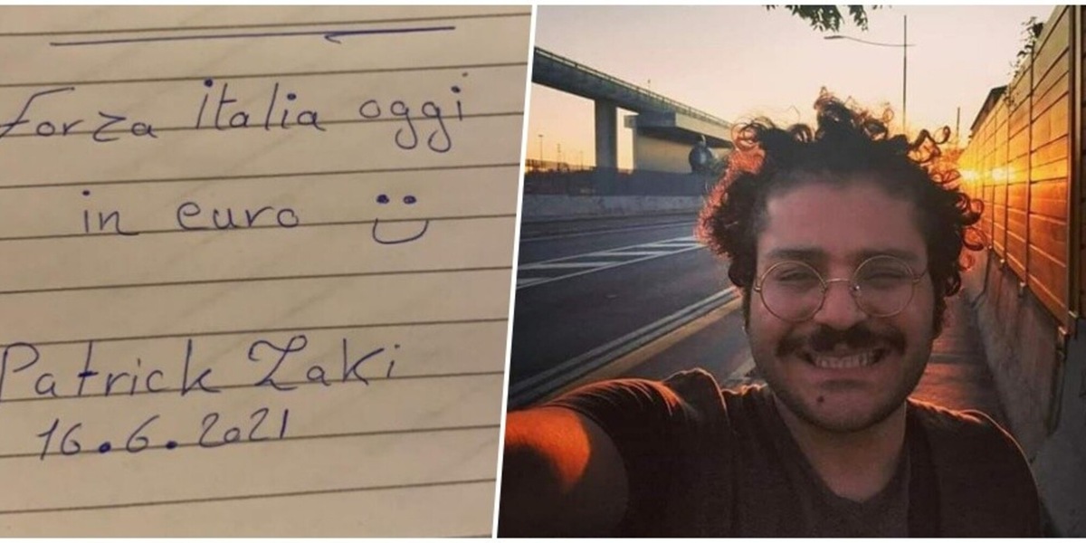 Zaki, messaggi dal carcere per gli azzurri: "Forza Italia"