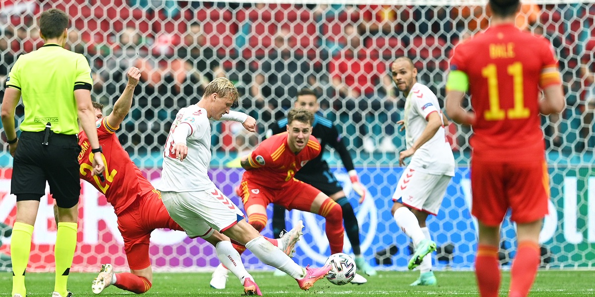 Galles-Danimarca 0-4: Dolberg show, Ramsey saluta Euro2020