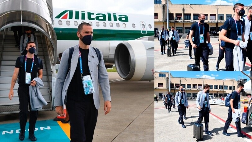 Euro 2020, Italia arrivata a Londra. Attesa per la sfida alla Spagna