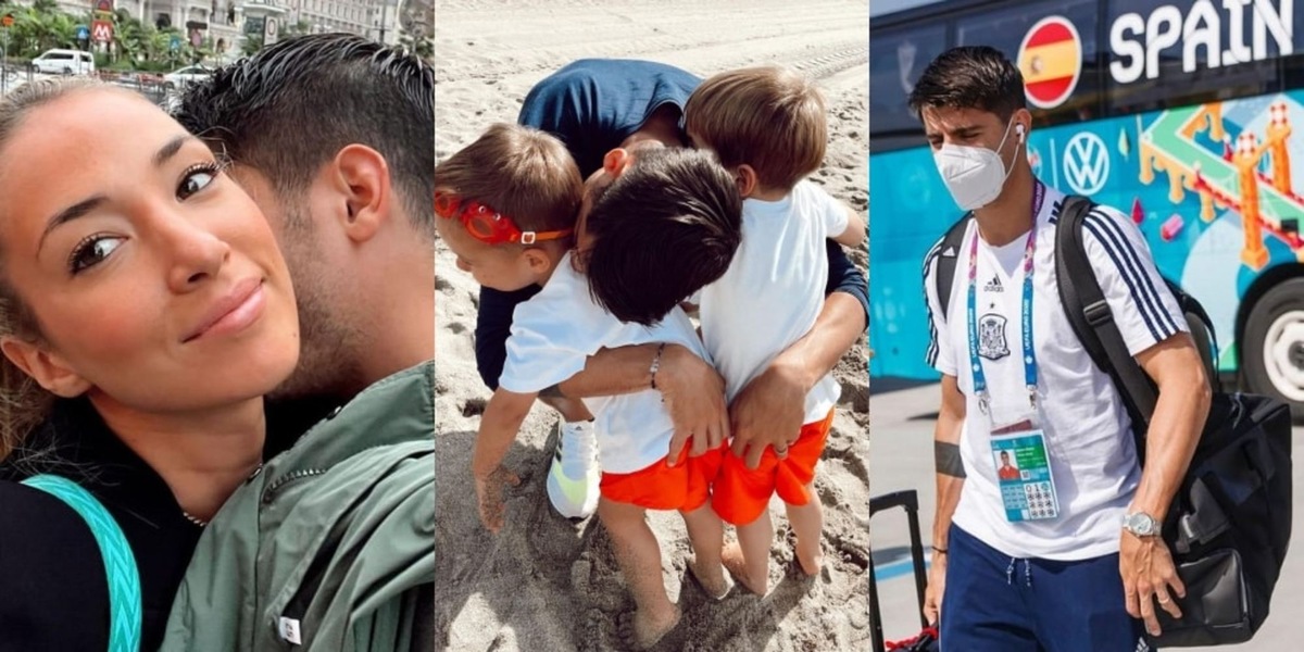 Morata riabbraccia i figli: il post commovente di Alice Campello
