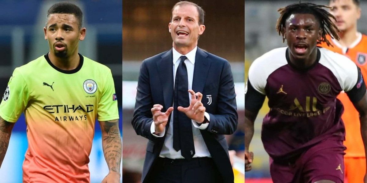 Juve e Allegri, strategie per l'attacco: Gabriel Jesus il favorito