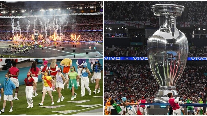 Italia-Inghilterra, spettacolo a Wembley con la cerimonia della finale