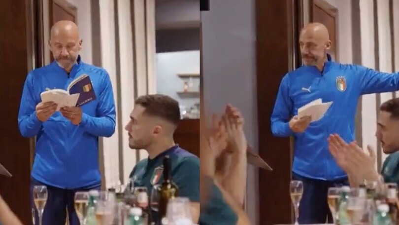 L'emozionante discorso di Vialli prima di Italia-Inghilterra