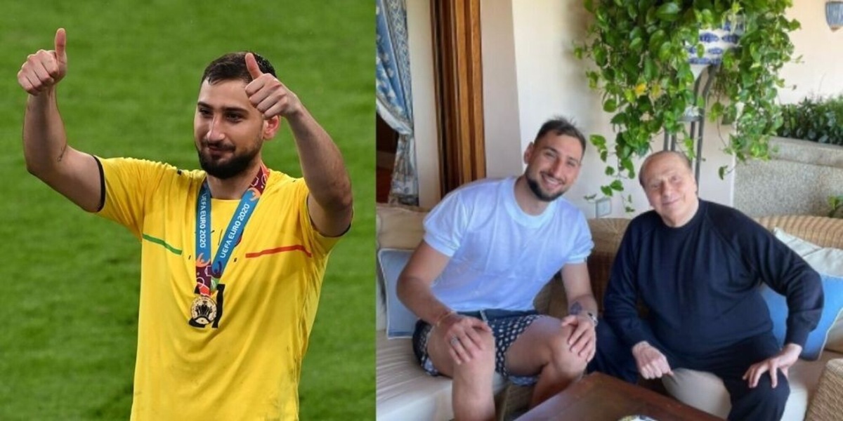 Donnarumma insieme a Berlusconi: "Sempre un onore e un privilegio"