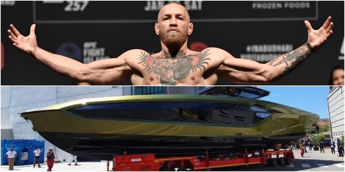 McGregor svela il suo incredibile yacht italiano da 3 milioni di euro