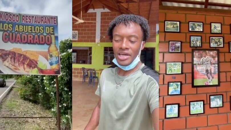 Ristorante Cuadrado in Colombia: quante foto con la Juve!