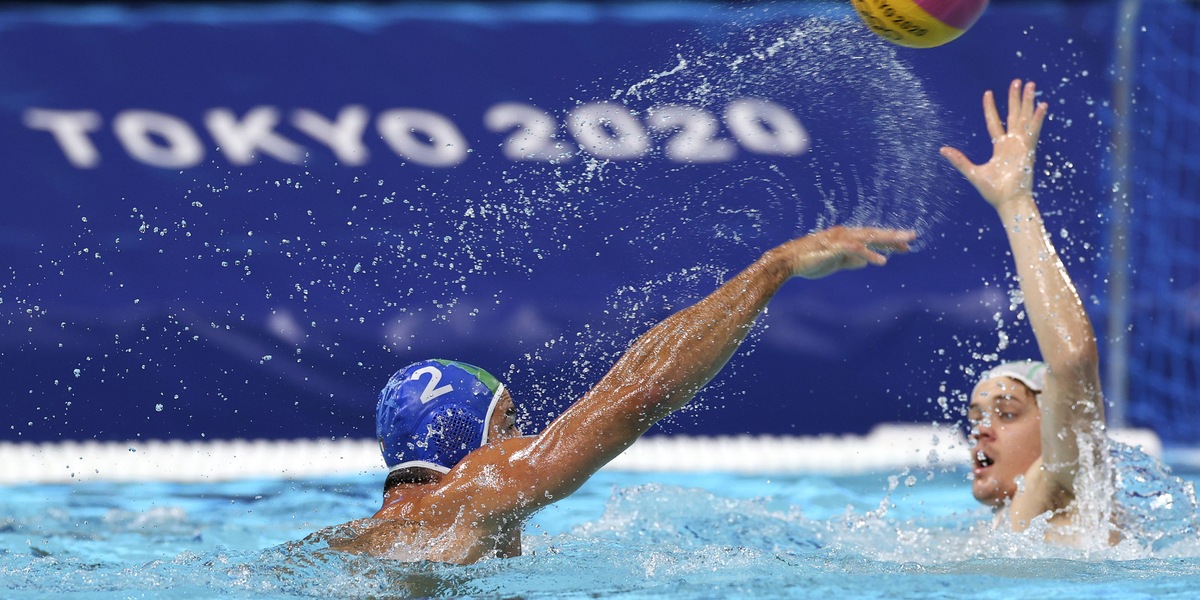 Tokyo 2020, Settebello show con il Sudafrica: Di Fulvio cinquina