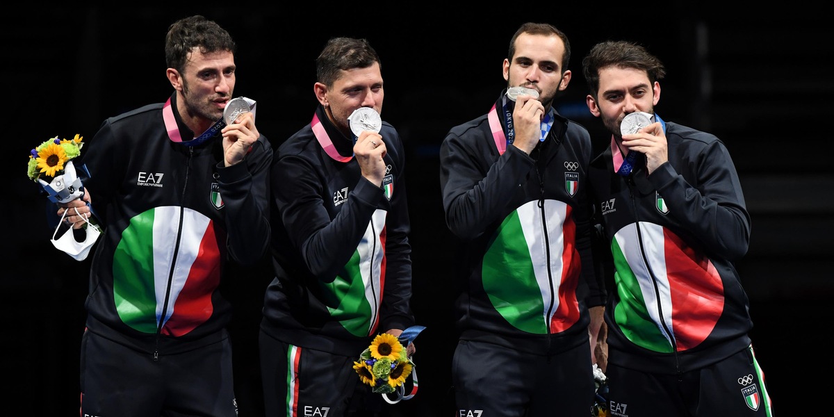 Tokyo 2020, Montano e l'Italia della sciabola vincono l'argento