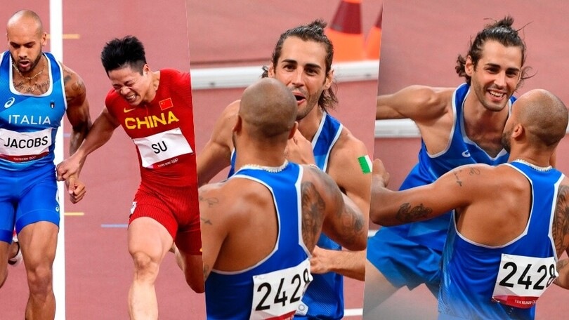 Tokyo 2020, lampo Jacobs ai 100 metri: all'arrivo c'è Tamberi!