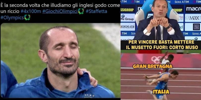 Oro 4x100, lo juventino Tortu batte l'inglese di "corto muso": l'ironia social