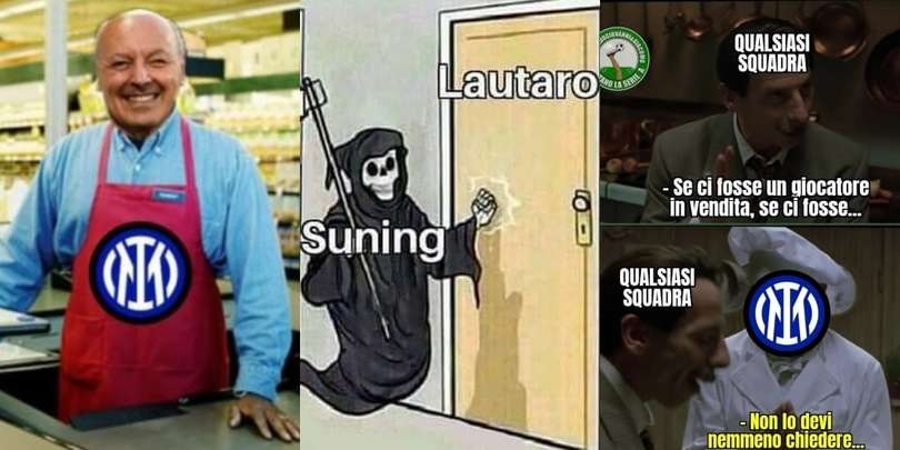 Inter, dopo Lukaku via anche Lautaro? L'ironia social è pungente...