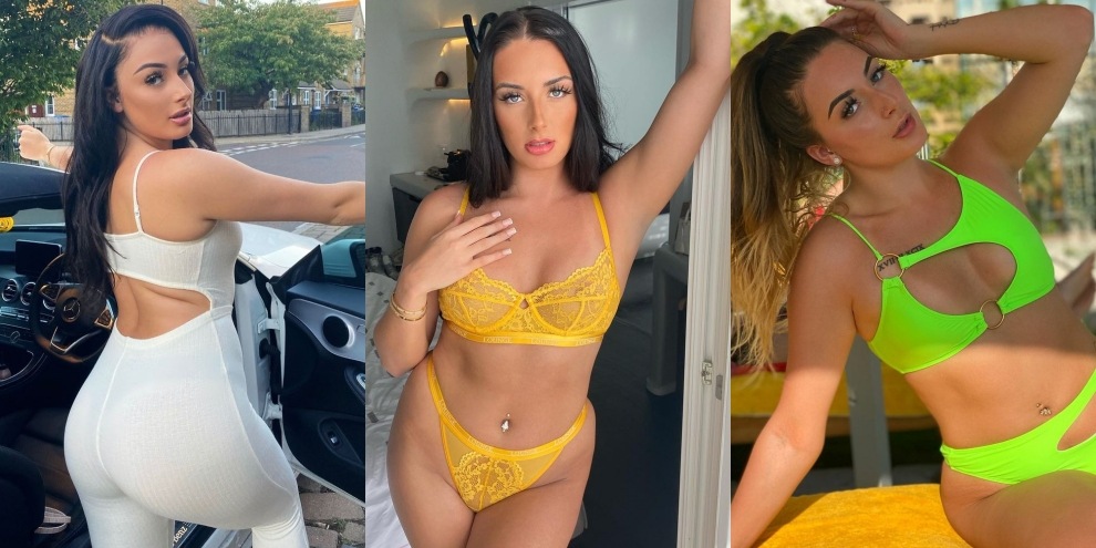 Leah Monroe, lady Abraham sbarca a Roma FOTO