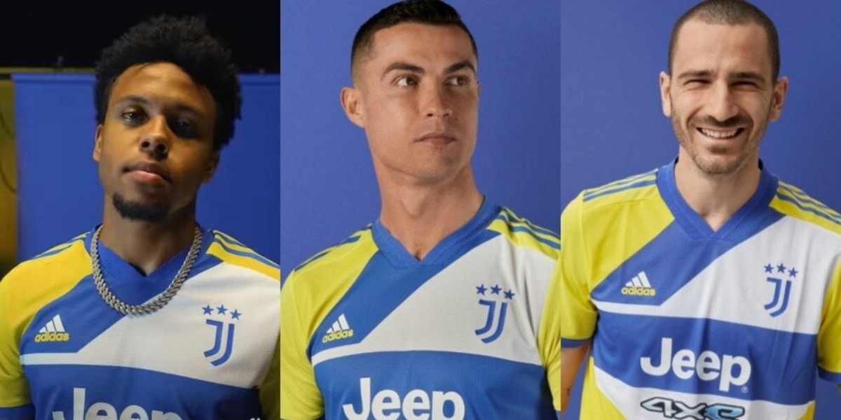 La terza maglia della Juve: Ronaldo in copertina
