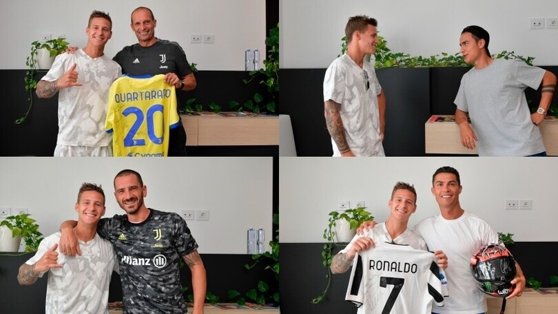 Juve, c'è un ospite speciale: ecco Quartararo