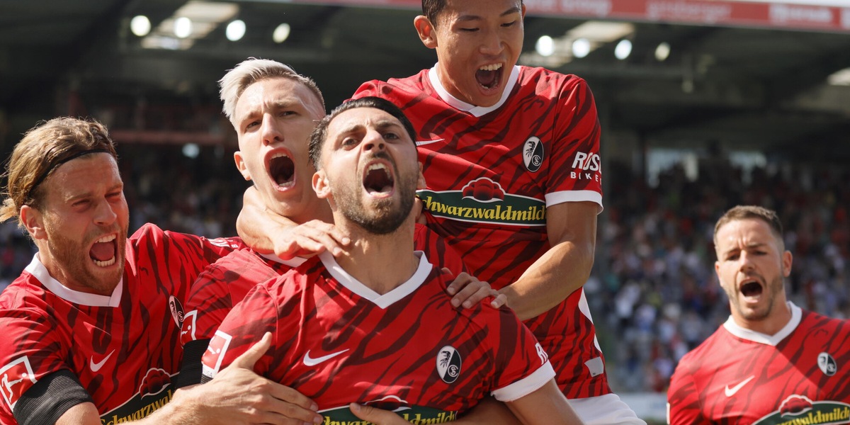 Grifo abbatte il Dortmund, Gladbach e Thuram ko col Bayer