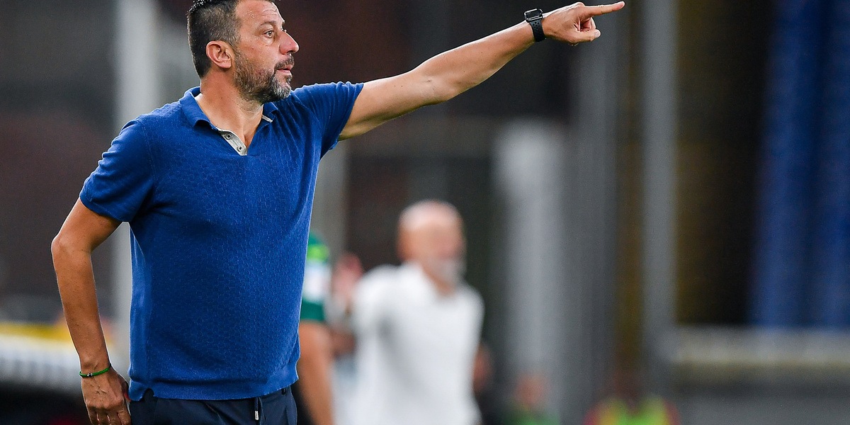 Sampdoria, D'Aversa: "Gara in bilico fino alla fine"