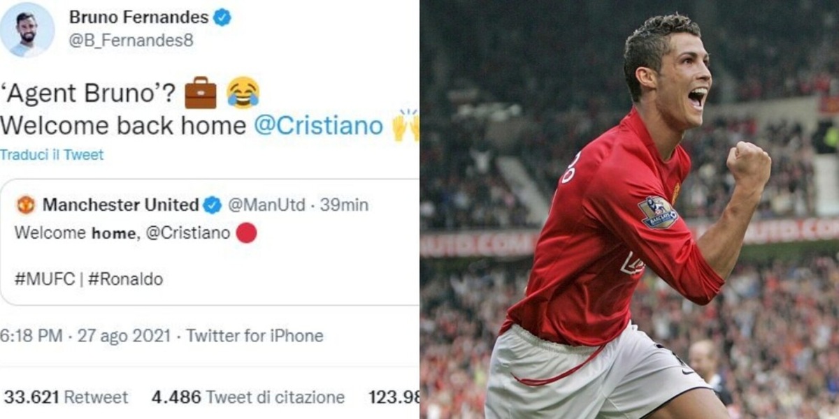 Cristiano Ronaldo allo United, il retroscena: il merito è dell'agente... Bruno Fernandes