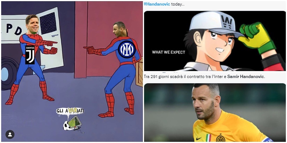 Handanovic come Szczesny, bersaglio dei social perché è immobile FOTO
