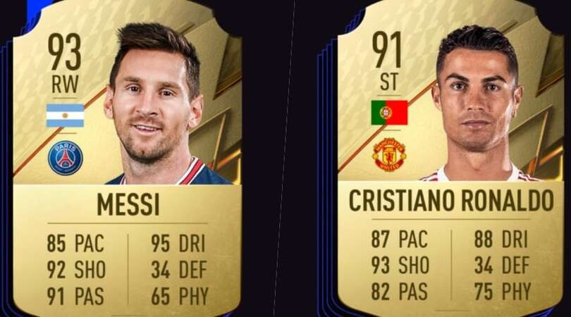 Messi stacca Cristiano Ronaldo: i valori delle nuove carte di Fifa 22