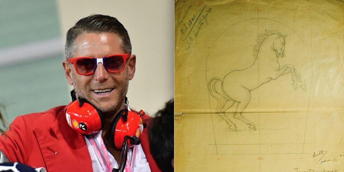 Un tweet che sgomma: Lapo Elkann svela com'è nato il Cavallino
