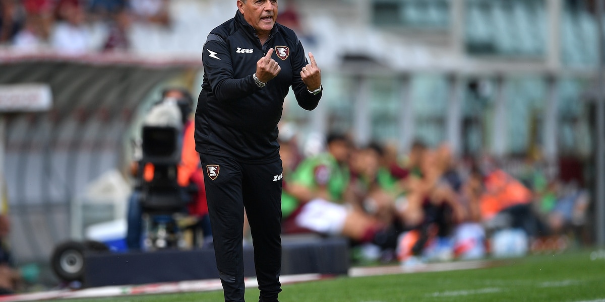 Salernitana, Castori: "Abbiamo messo in difficoltà l'Atalanta"