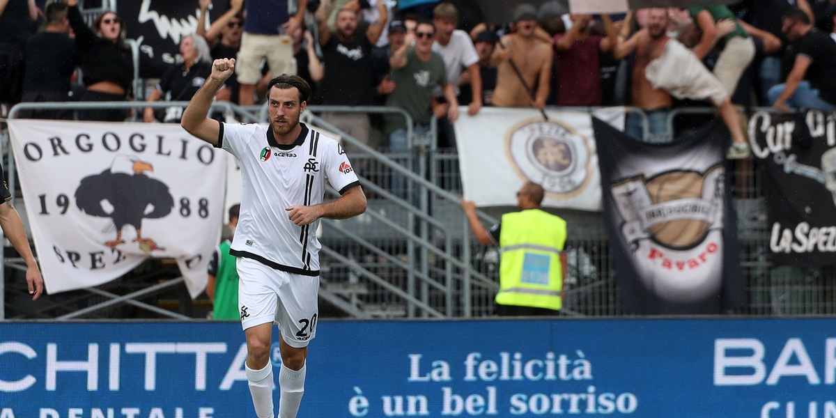Spezia, ridotta la squalifica di Bastoni: con la Sampdoria ci sarà