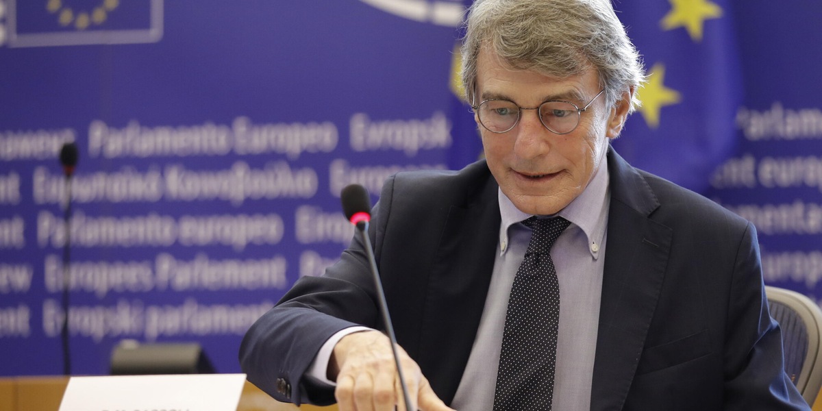 David Sassoli ricoverato, il portavoce: "È in buone condizioni"