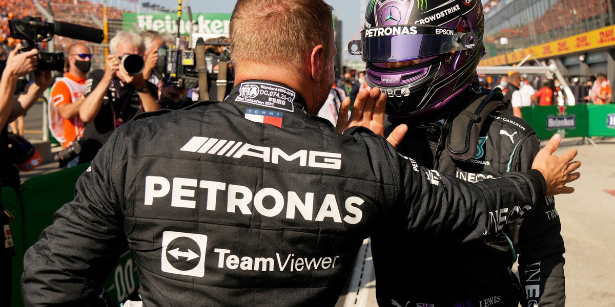 F1, Bottas: "Un onore lavorare con Hamilton, c'è grande rispetto"