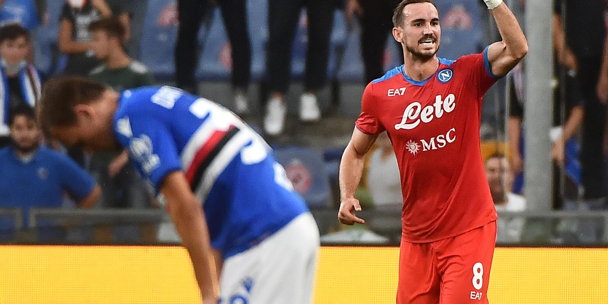 Sampdoria-Napoli 0-4, il tabellino