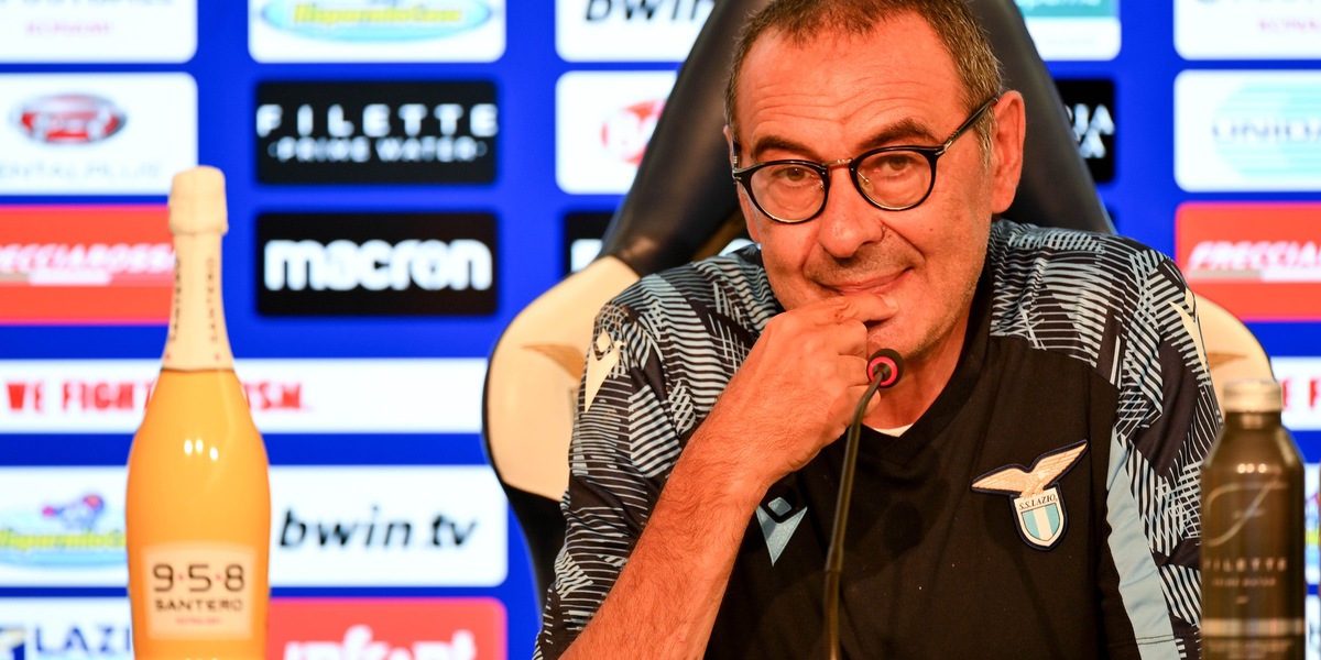 Lazio, Sarri: “Il derby un onore! Roma forte, ma abbiamo dei pregi"