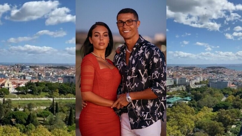 Georgina Rodriguez a Lisbona: "Finalmente a casa"