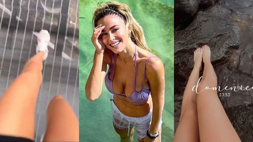 Diletta Leotta non si ferma mai: la corsa panoramica finisce... in spiaggia!