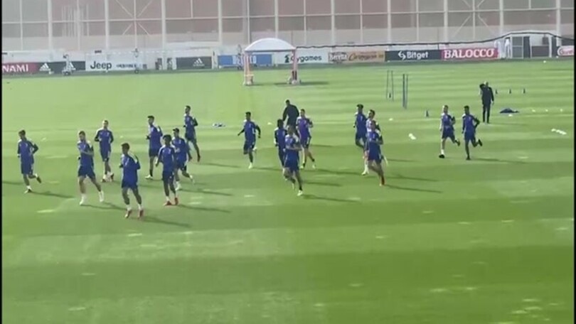 La Juve si scalda per lo Zenit: de Ligt c'è e dà spettacolo