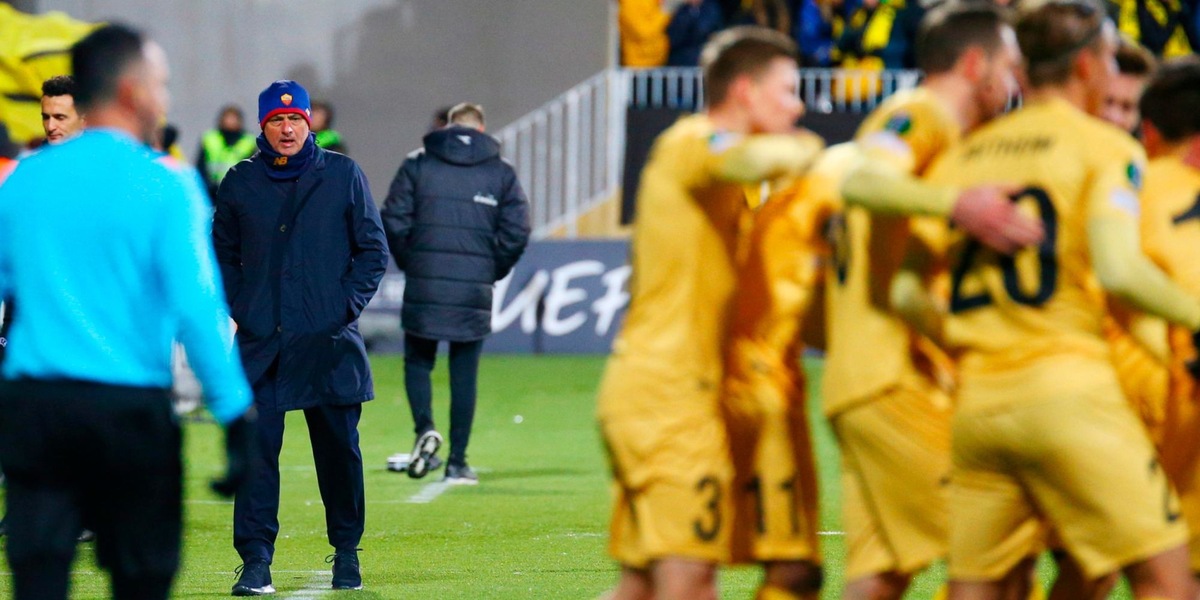 Bodo Glimt-Roma 6-1, batosta storica per Mourinho