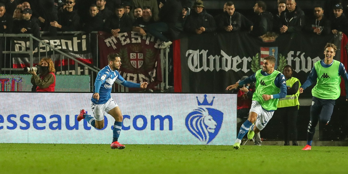 Serie B, il Brescia di misura sulla Cremonese: 1-0 firmato Spalek