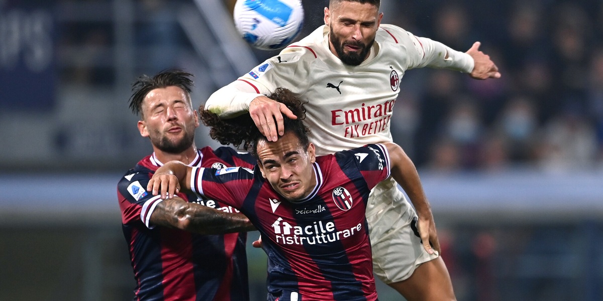 Bologna-Milan 2-4, il tabellino
