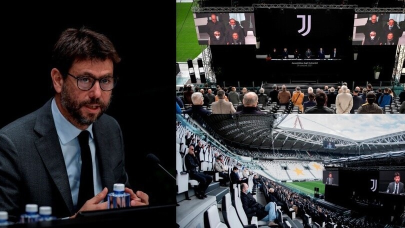 Juve, l'assemblea degli azionisti all'Allianz Stadium
