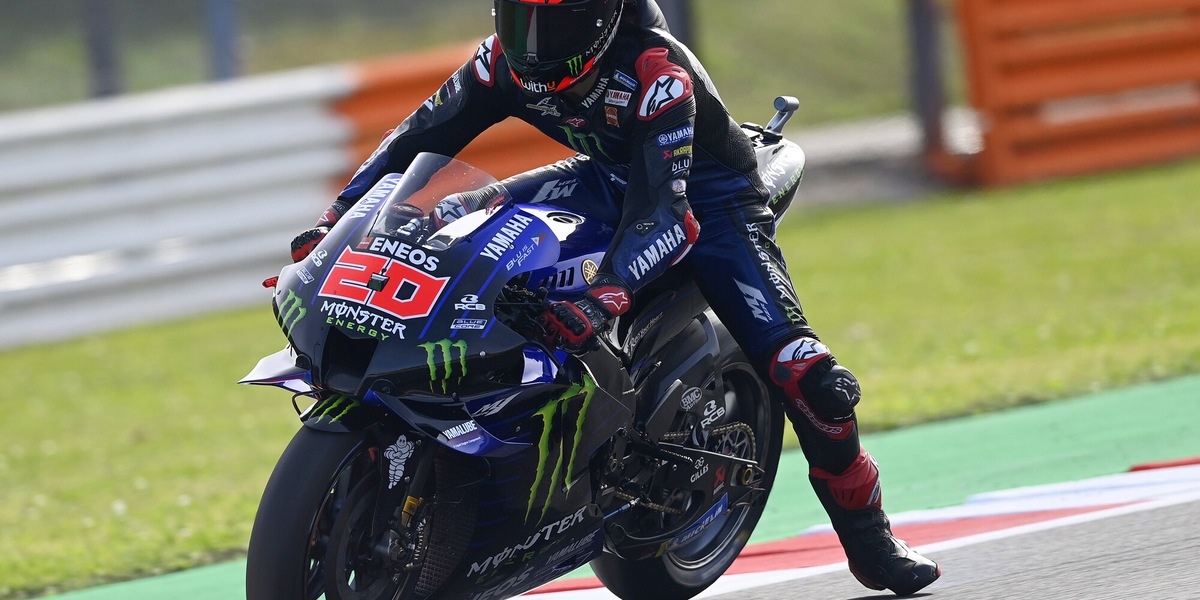 MotoGp, Gp Algarve: Quartararo comanda le libere 1, Rossi 22°