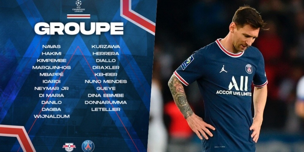 Messi non convocato per Lipsia-Psg: ecco perché