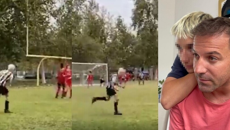 Del Piero Jr sulle orme di papà Alex: punizione incredibile con la Juve Academy!