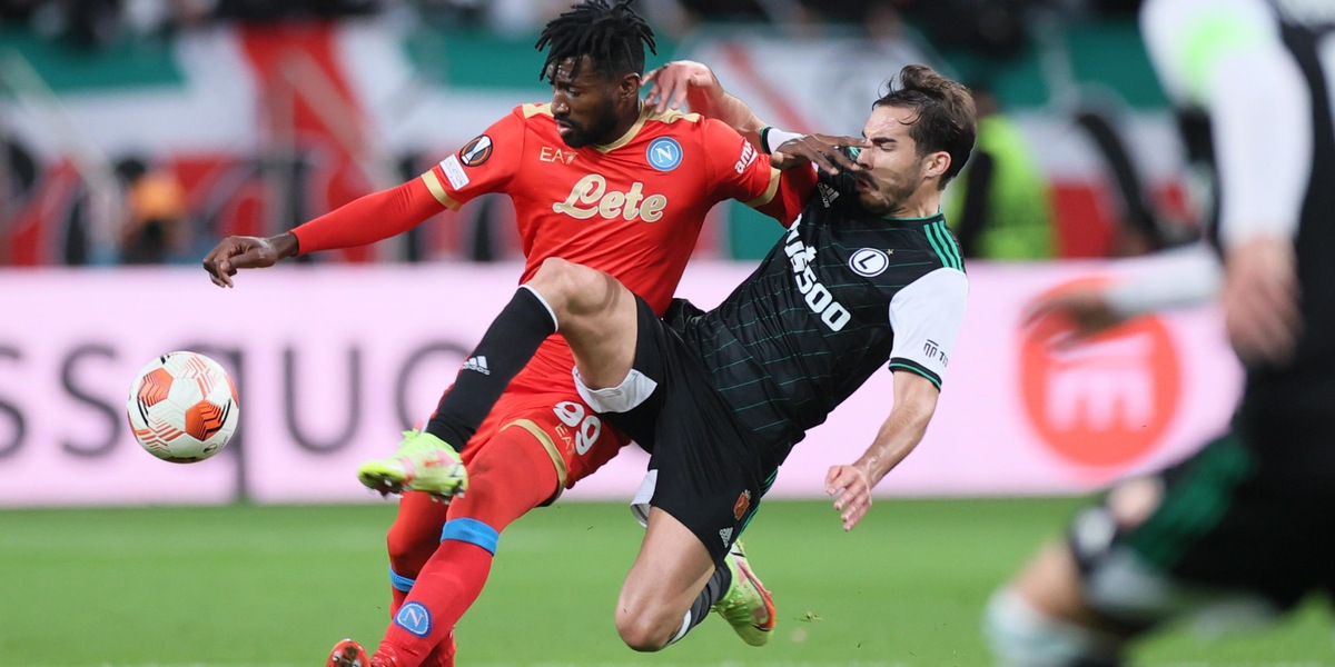 Legia Varsavia-Napoli 1-4, il tabellino