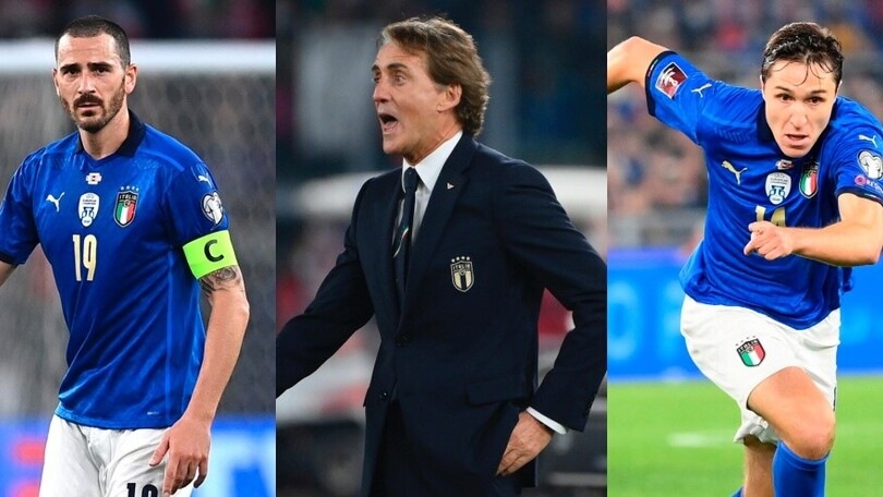 Italia, la probabile formazione di Mancini con l'Irlanda del Nord