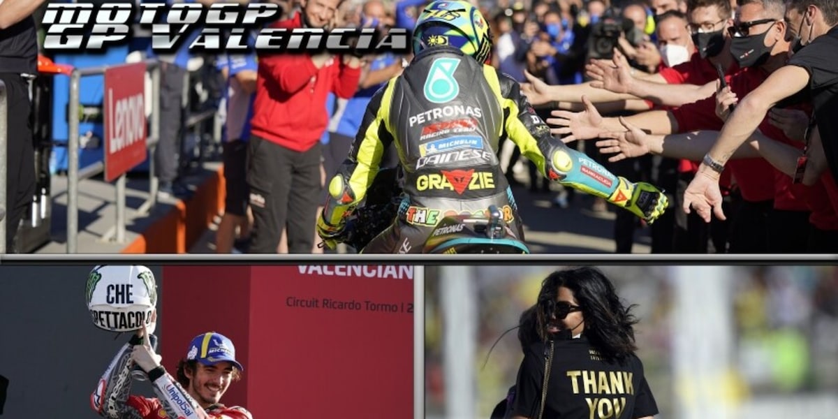 Pagelle MotoGP: Bagnaia trionfa a Valencia nel nome di Valentino