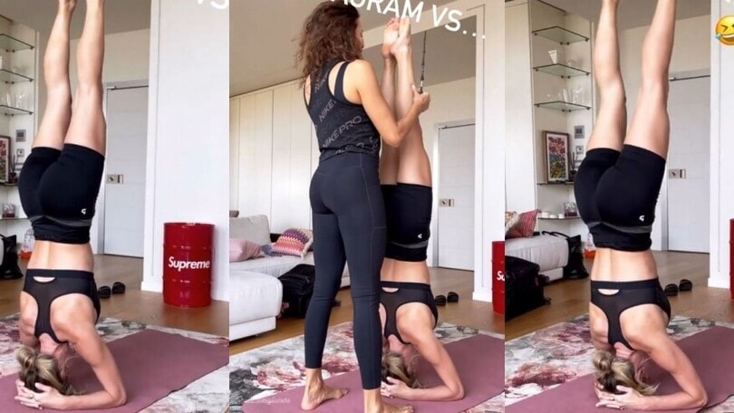 Diletta Leotta si allena: "Instagram vs realtà"