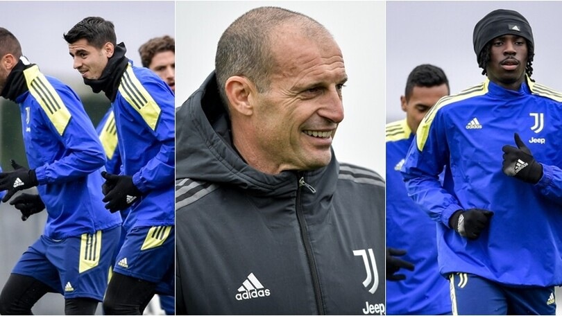 Juve in campo: Allegri prepara la sfida con il Chelsea