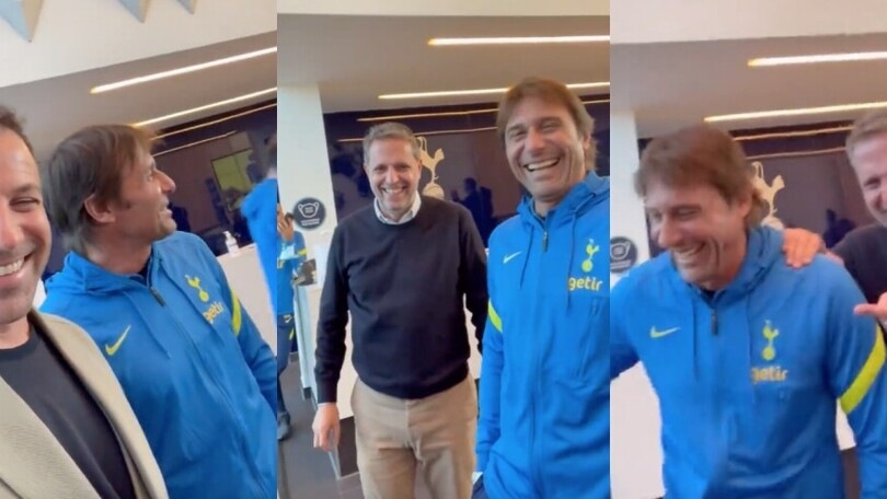 Del Piero, Conte e Paratici: il caffè è "agghiacciande"