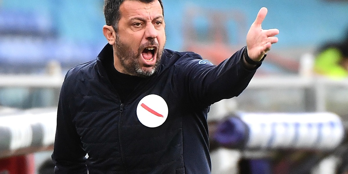 Sampdoria, D'Aversa: "Abbiamo battuto anche la sfortuna"